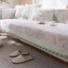 Nordic Jacquard Sofa Cover High Quality Solid Color Non-Slip Sofa Cushion Modern Couch Towel Slipcover Home Living Room Decor