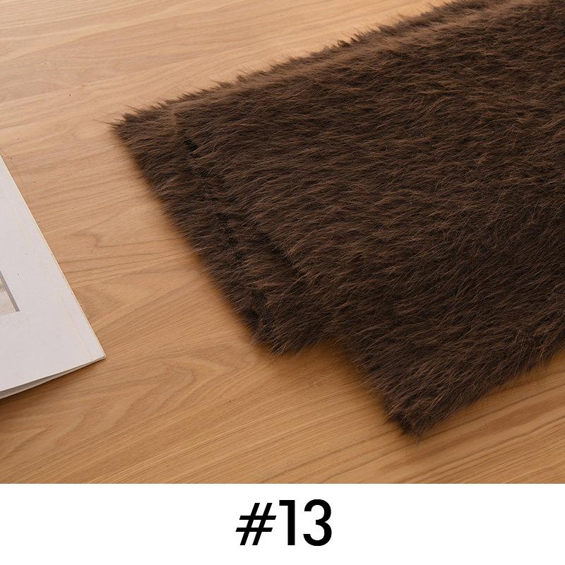 50*160cm Warm Plush Thicken Encryption Fabric 3cm Mohair Fabric DIY Coat Pillow Blanket Plush Toy Clothing Background Display