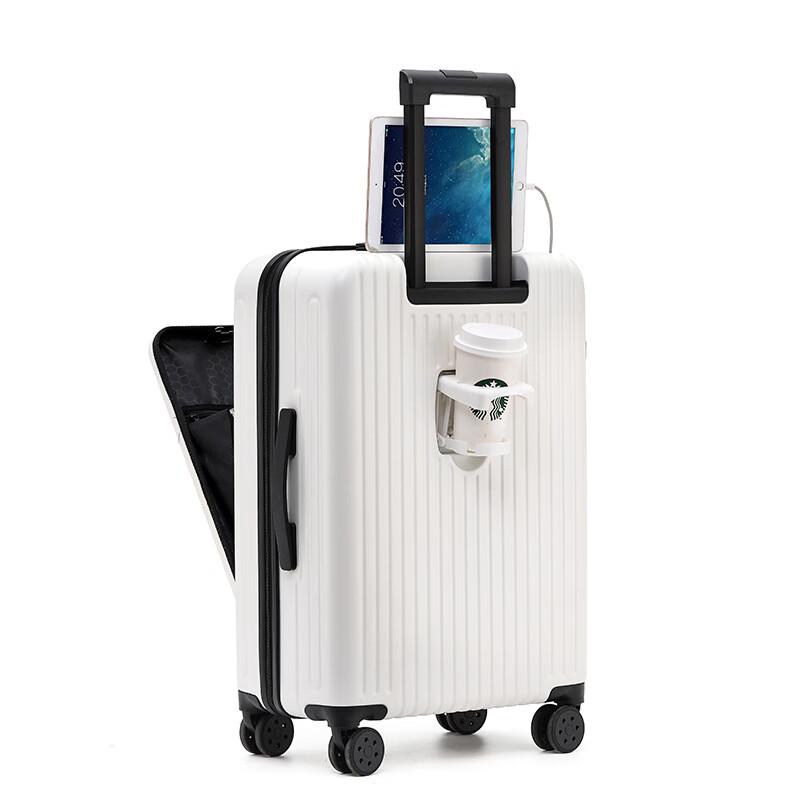 LETOO Anti-Fall Front-Opening Hardside Luggage 20-inch