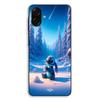Phone Case - MANIACASE - Samsung Galaxy A07 - Flexible - Silicone TPU - 3D Cute Stitch Starry Snow