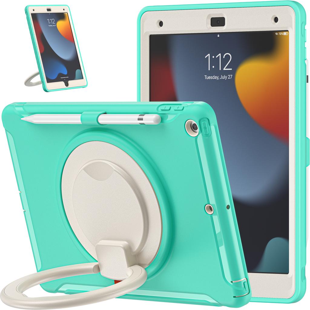 Case for IPad A16 2025 11th 10.9 2022 10th 10.2 7th 8th 9th Gen Air 3 2 1 Pro 10.5 9.7 2017 2018 Rotating Armor Cover Shockproof