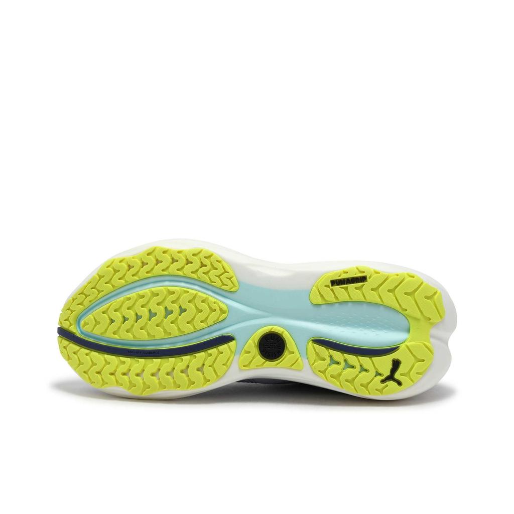 Puma ForeverRun Nitro 2 Cool Weather Men Sneakers Blue Yellow-Alert 310109-05