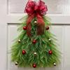 Vánoční Simulace Vánoční Strom Věnec Dekorace na Dveře Závěsná na Dveře Domácí Svátky Dekorace na Dvůr Rekvizity Venkovní Zahrada Dárky