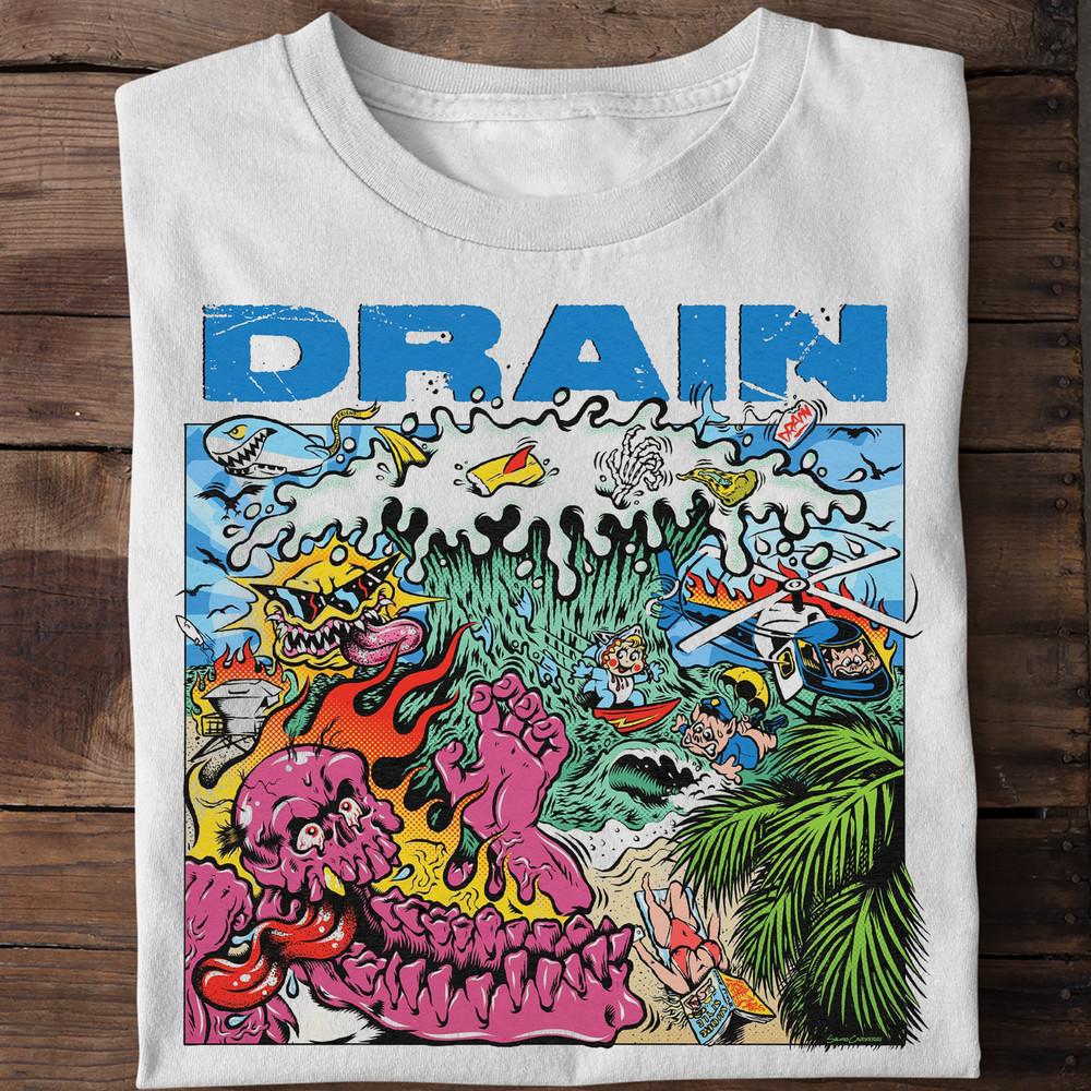 

New Collection Drain Tour 2025 Poster Gift For Fans to 5XL T-shirt K786 Unisex T-Shirt Graphic Tee XXL