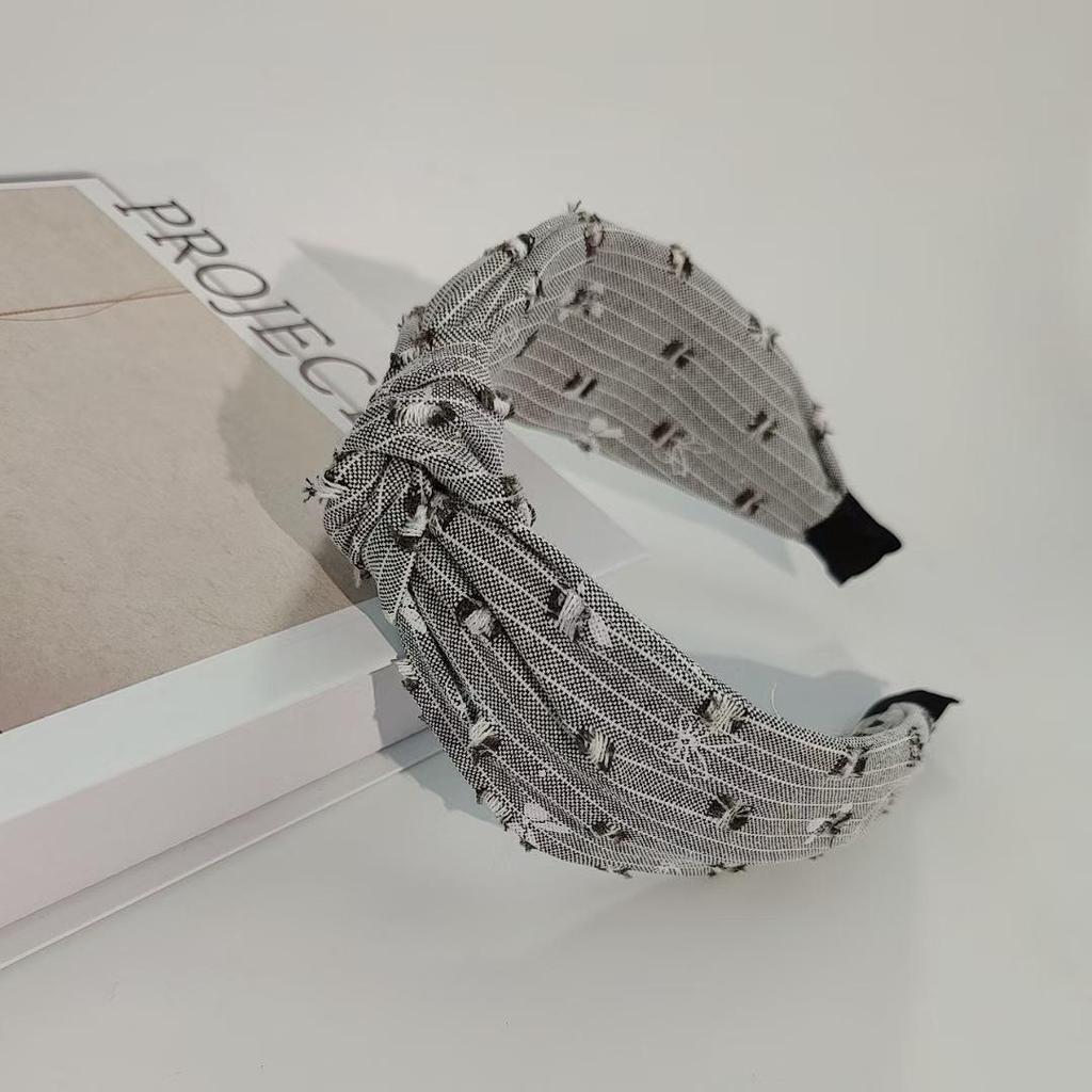 Women's Retro Wide Headband: Versatile Hair Clip for Washing Face & Masks