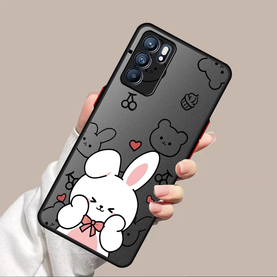 Case for Xiaomi Redmi Note 15 Pro 14 11 A4 14C 12 13 10 13C 9S Funda Back Phone Cover Cartoon Bear Rabbit