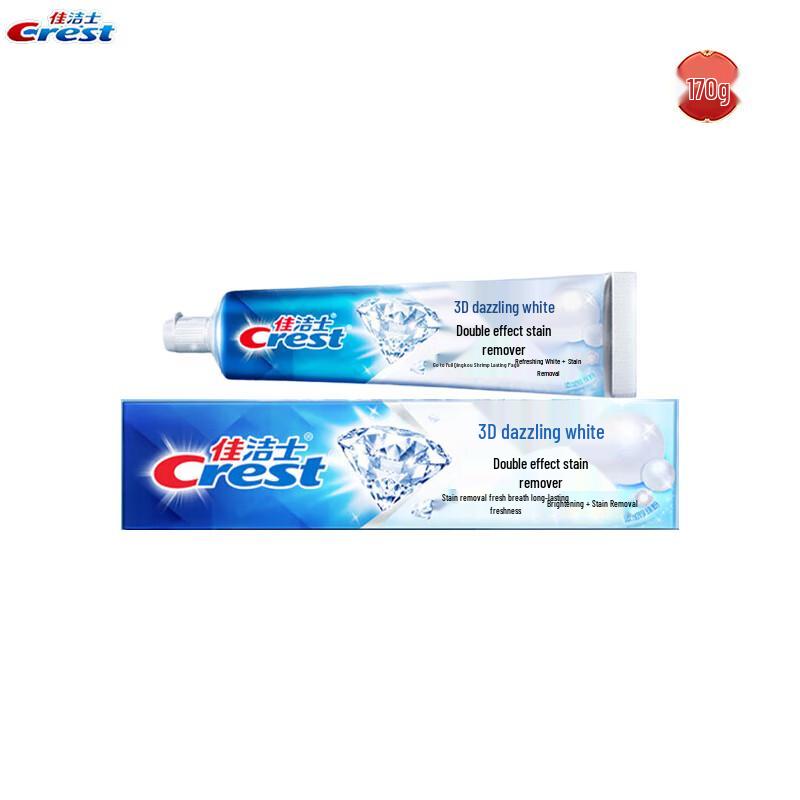 Crest 3D White Dual Action Whitening Toothpaste