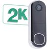 Sonnette vidéo - arlo - avd4001-100eus - connexion directe au wi-fi - son de sirène intégré