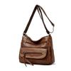 Women's Shoulder Bag Middle-aged Mom Bag Multi-pocket Shoulder Bag Lightweight Crossbody Bag
