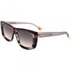 Missoni 56 Mm Grey Sunglasses Brown