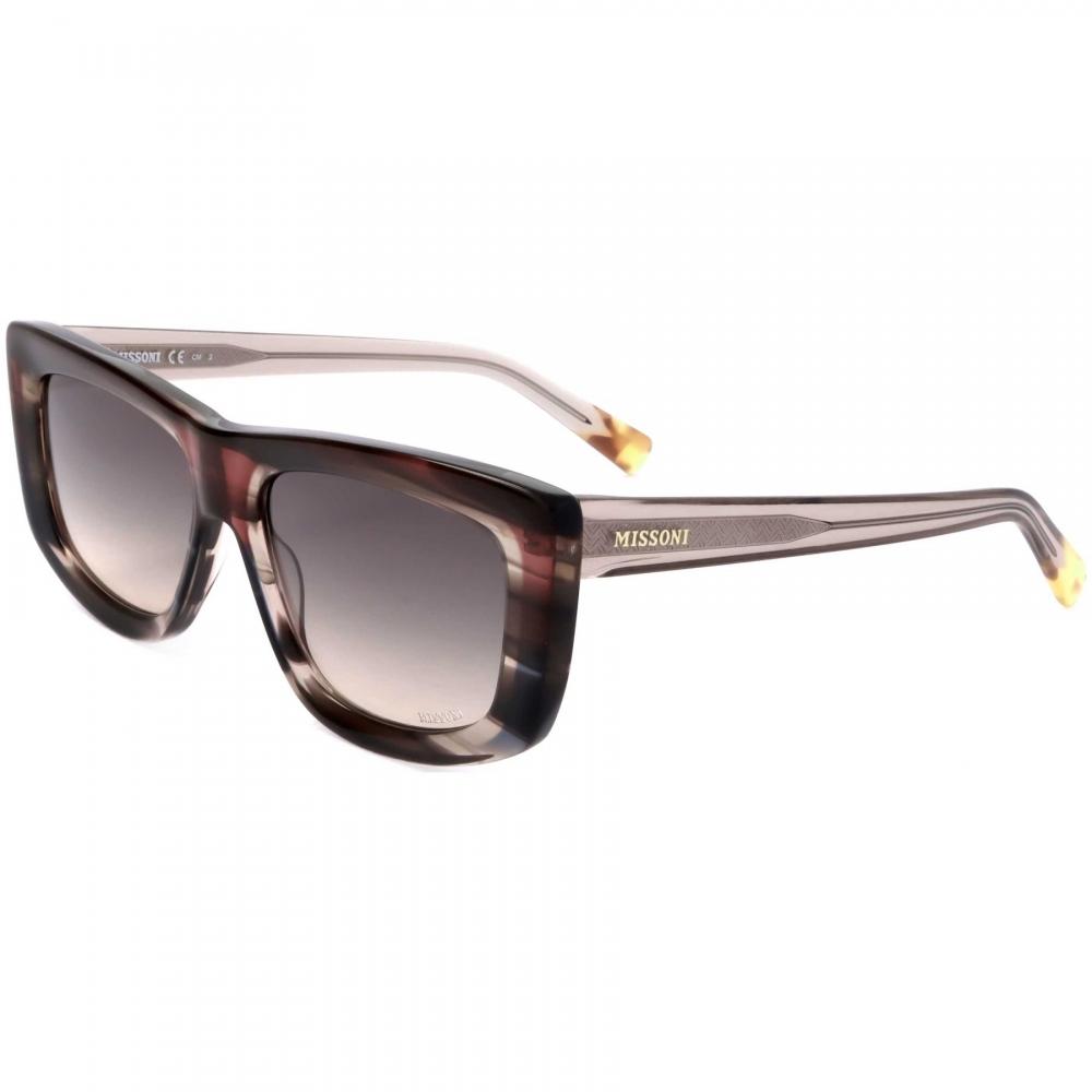 Missoni 56 Mm Grey Sunglasses Brown