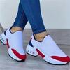 New Style Casual Sports Shoes - Large Size, Thick Sole, Round Toe, Women's Shoes