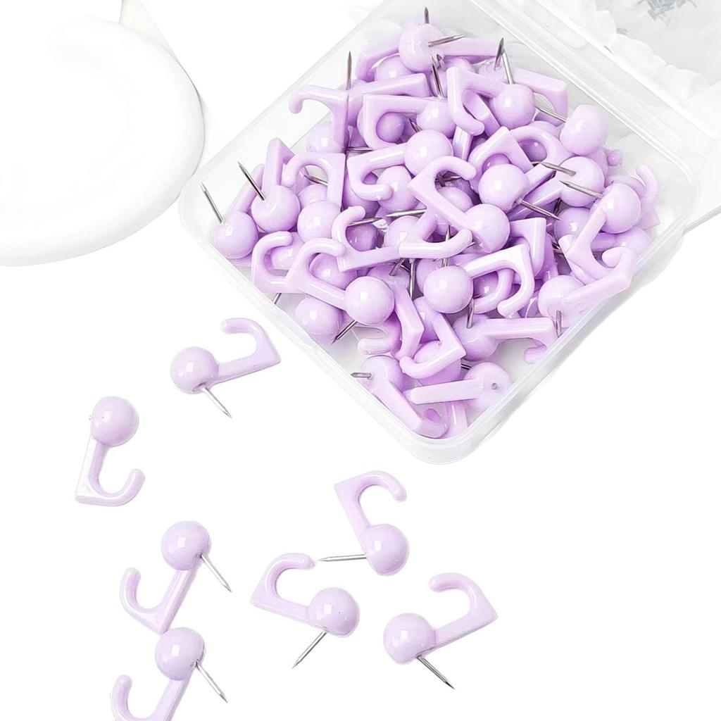 Macaron Color Thumbtacks: Colorful Candy Push Pins for Cork and Felt Boards.