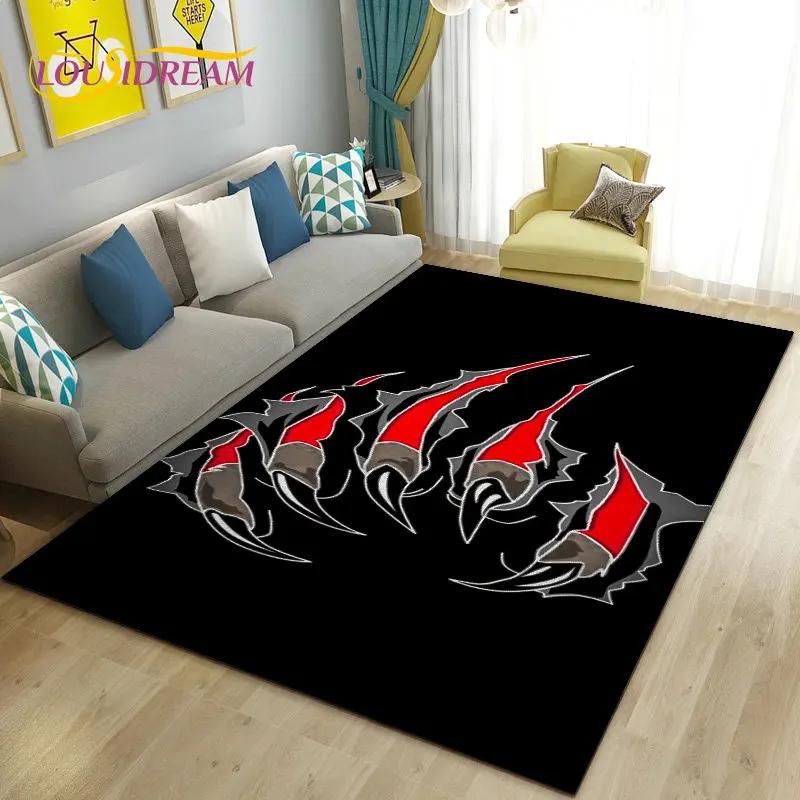 3D Cartoon Dier Luipaard Jachtluipaard Gebiedskleed Tapijt voor Woonkamer Slaapkamer Speelkamer Sofa decoratie huis Antislipkleed Vloermat Zacht