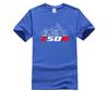 T-shirt Ispirata a Z50r 100% Cotone Stampata Manica Corta Unisex Casual Maglietta da Moto Per Amanti della Guida Quotidiana