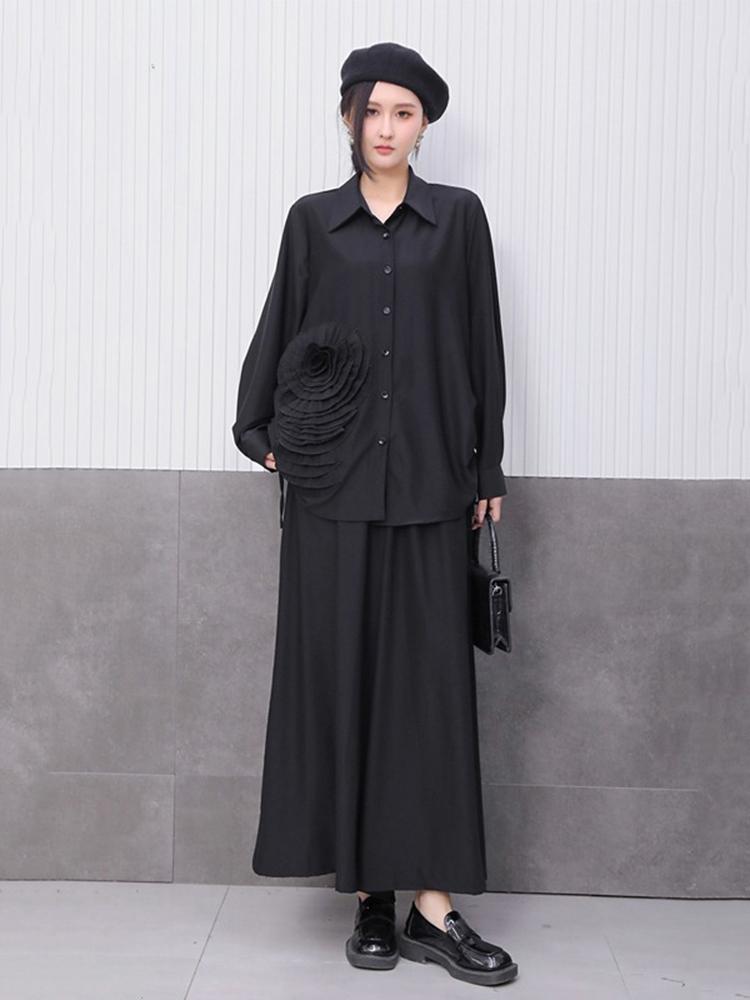 Xitao Three-dimensional Bandage Pant Set GYX1529