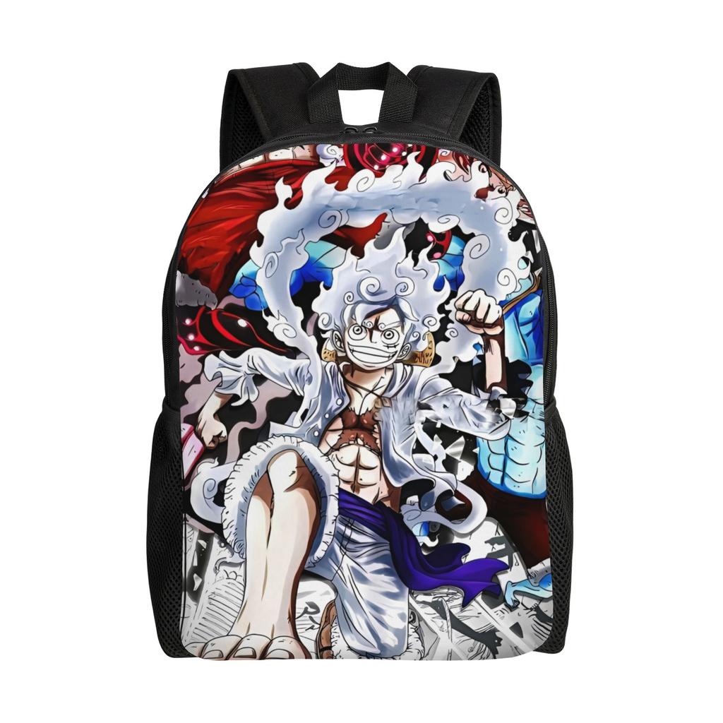 Zaino Moda Anime One Piece per Outdoor, Scuola Superiore, Escursionismo, Viaggio, Daypack per Uomini, Donne, Borsa a Spalla per College