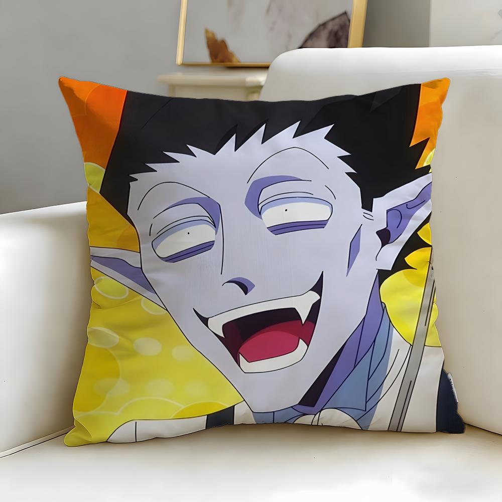 

The Vampire Dies in No Time Season Cushion Cover Soft EasyWash Pillow Case Versatile for Couch Bed Travel and Office 30X30cm