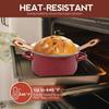 Silicone Sourdough Bread Sling Mat for Dutch Oven, 2 Pack Non-Stick & Easy Clean Reble sourdough mat, Easy and Stable to Transfer Sourdough Bread,