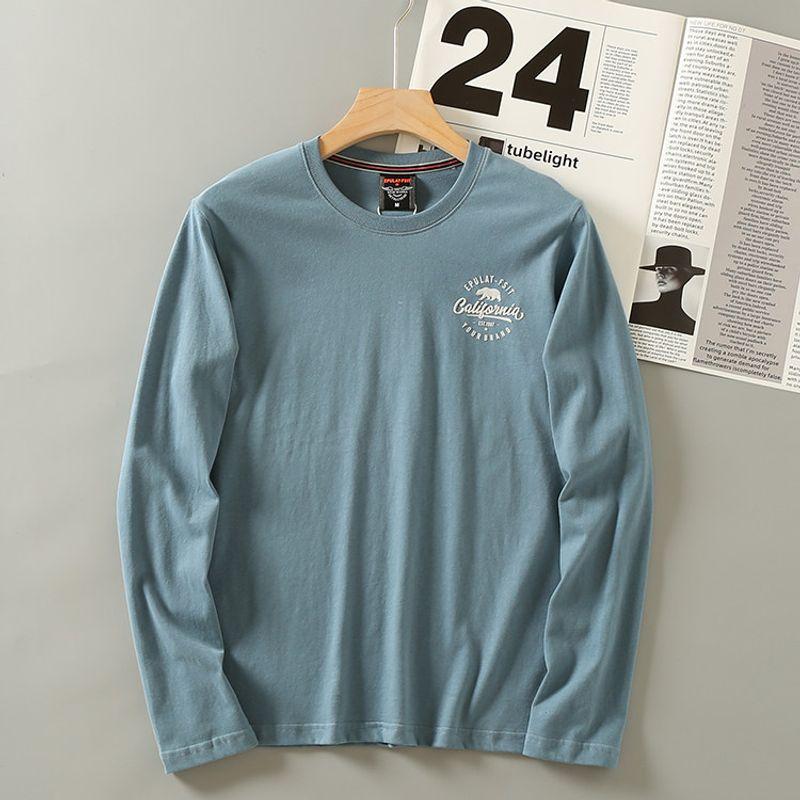 Export to Japan Foreign Trade Tail Goods Long-Sleeved Base T-shirt
