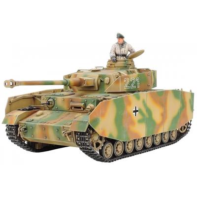Tamiya 135 Military Miniature Series No.209 German Army Panzer IV H Type Early Model Plastic Model 35209
