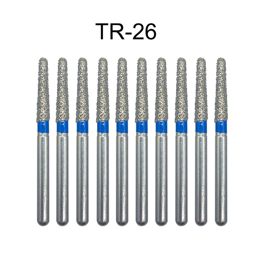 Nun Ck 10 Stück/Packung Dental Diamantbohrer für Hochgeschwindigkeits-Handstück Zahnarztbohrer FG-Serie Durchmesser 1,6 mm