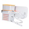 Hair Dryer Holder Free Punch Wall Mounted Universal Size Space Aluminum Blow Dryer Holder for Blow Dryer Toiletries