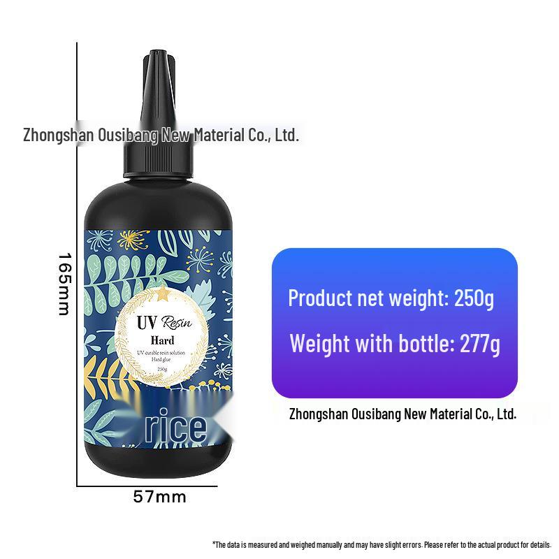 High Transmittance UV Glue for DIY Jewelry, Flowers, Quicksand, Mahjong, and Epoxy Sealing