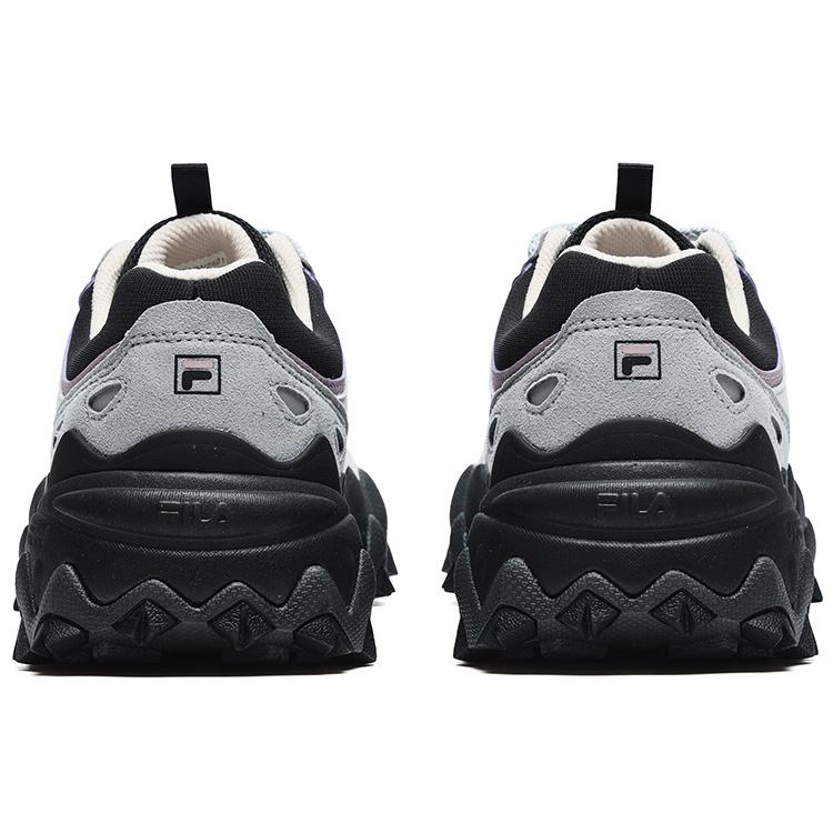 Fila Oakmont 2 Textile, Synthetic Leather, TPU Cushioning, Wear Resistant Low Top Casual Shoes Women's Black Oak F12W242113FBM