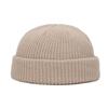 1Pc Acrylic Fiber Casual Men's Short Fisherman Beanbie Hat Mini Autumn and Winter Warm Knitted Hats Hip Hop Hat