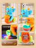 1pc Humorous Elephant Toy carElectronic Suspended Blowing Ball Pet Playthings Featuring Sound Light Designed for Boys Girls Xmas Present