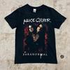 2017-18 Alice Cooper Paranormal Tour Band T-Shirt Größe S
