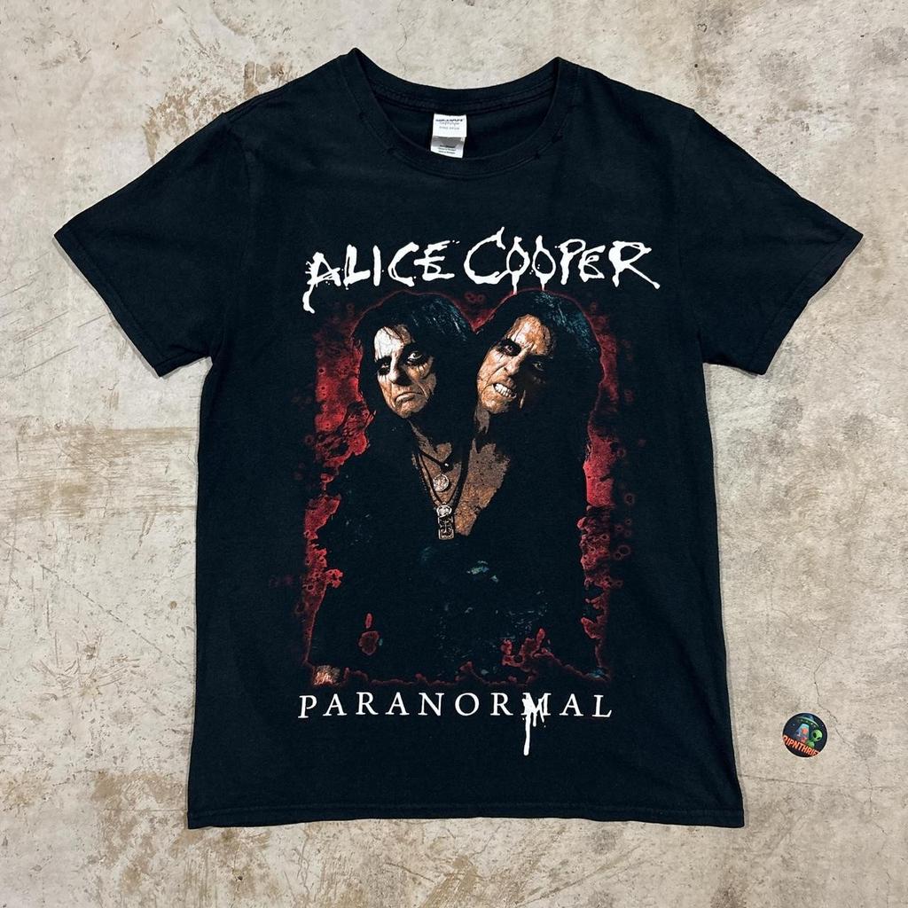 2017-18 Alice Cooper Paranormal Tour Band T-Shirt Größe S