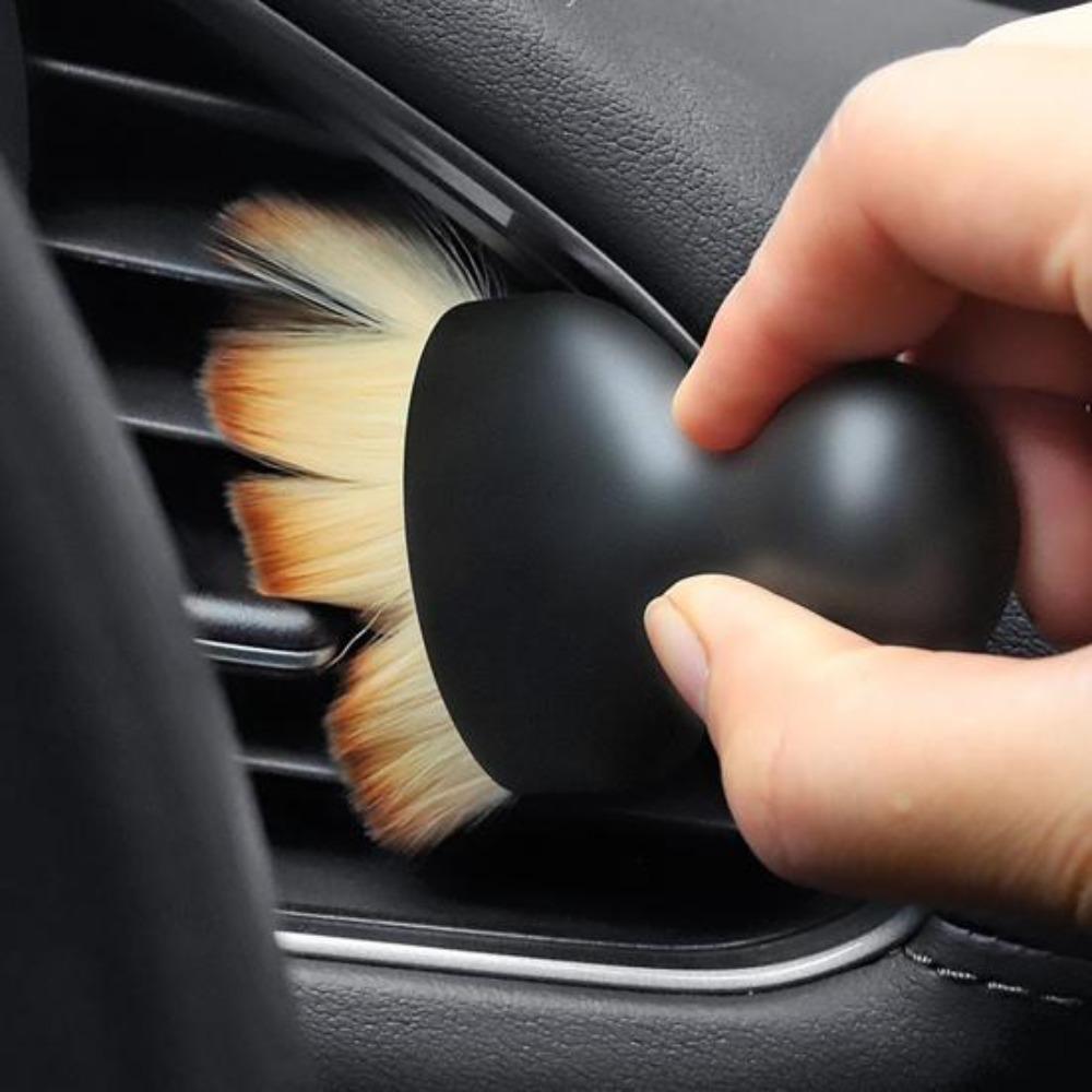 Great Ultra Soft High Density with Lid Car Interior Gap Cleaning Duster Brush for Truck