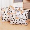 1PC/2PCS Non-Woven Fabric Storage Bag - Cotton Quilt - Student Large-Capacity Moving Packing Garment Organizing Bag