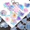Epoxy Resin Mold Filler Glitter Confetti Nail Art Stickers 3D Nail Art Sequins Glitter for Epoxy Resin,Jewelry Making