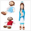 Muñeco de Jesús de peluche, figura religiosa, bautizo, Pascua religiosa, Navidad, muñeco de Jesús, muñeco de peluche de Jesús, juguete religioso de Cristo