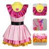 Hoshino Ai Cosplay Maid Attire Costume OSHI NO KO Carnival Uniform Anime Halloween Costumes for Adult Women Kids Girl