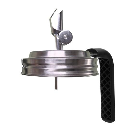 

Крышка-носик для наливания для банок Ball с обычным горлышком, крышка-дозатор для масла, уксуса, сиропа, молока, пылезащитные крышки из нержавеющей стали 1pc