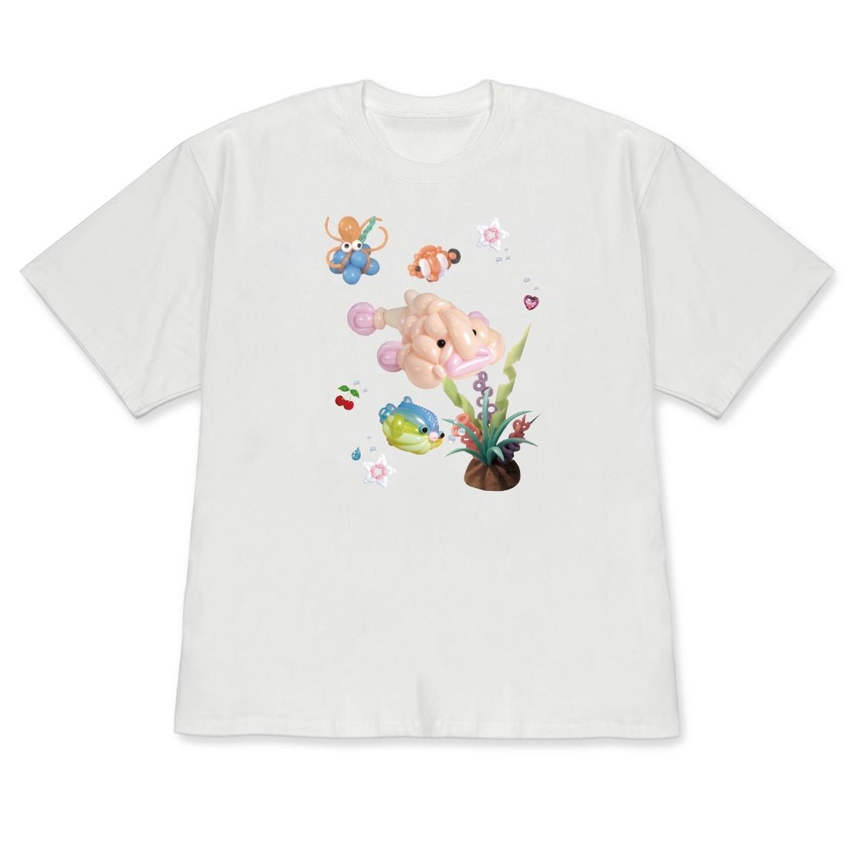 

Kawaii ShortSleeve Goldfish in A Bag Graphic Tshirt Cute HandDrawn Casual Black Top Adorable Crew Neck Tee for Women Unisex 4XL