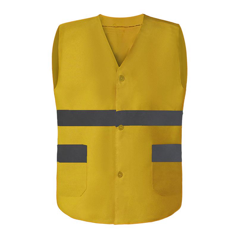 High-Visibility Reflective Safety Vest for Traffic and Construction Workers