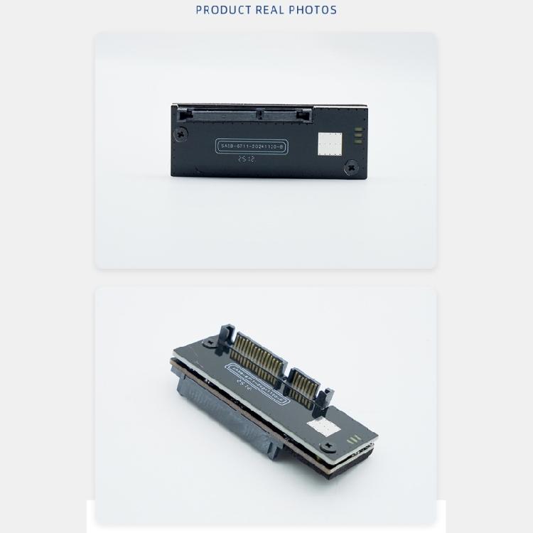 Hard Drive Interfaces Converters 29Pin To 22Pin SATAs To SASs with Toolless Installation Wide Compatibility ABS Build