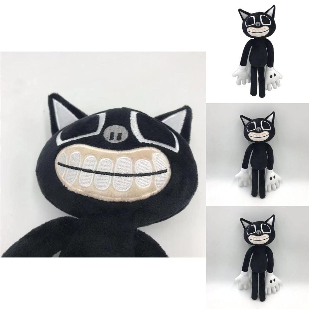 Seria Siren Head Jucărie de pluș Pisică Neagră Păpușă Moale Umplută Perfectă Pentru Fanii Horror
