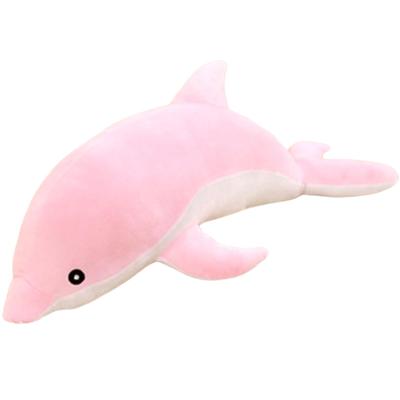 Stílusos Szóda Delfin Plüss Testpárna, Rózsaszín Delfin "My Ilu-chan" - Szerencsés Rózsaszín Delfin (Rózsaszín, 120 cm)