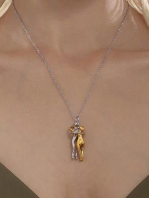 1 Para Stylowych Odpinanych Naszyjników dla Pary ze Stali Nierdzewnej, Unikalny Spersonalizowany Design, Prezent dla Niego/Niej/na Dzień Matki