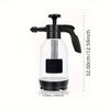 Car Washing Spray Pot Foam Spray Pot 2L Spray Type with Pressure Relief Valve for Household Car Spray Hand Pressure Spray Pot