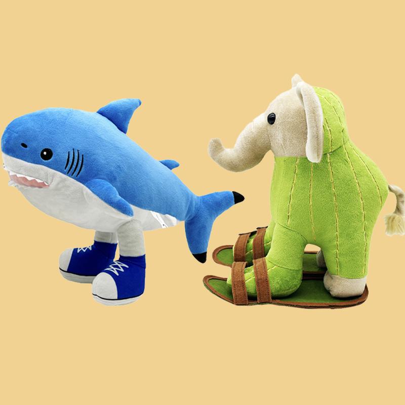 Tralalelo Tralala Plush Italian Brainrot Al Tralalero Tralala Plush Doll Anime Stuffed Soft Pillow Custom Toys Plushies Kawaii