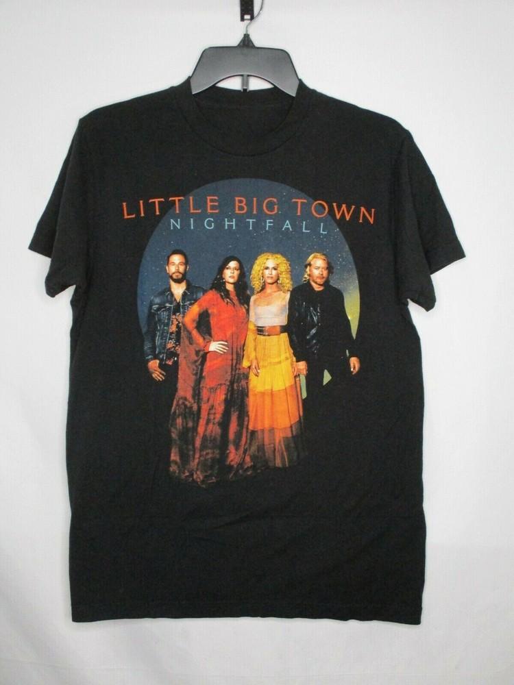 Vintage Nightfall Little Big Town T-Shirt Classic Black Unisex S-4XL Unisex T-Shirt L