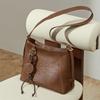 Women's Bag Luxury Designer Split Leather Shoulder Bag Women  Cowhide Versatile Crossbody Bags