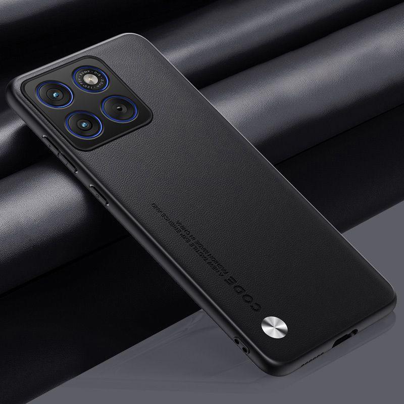 

Чехол из ПУ кожи для Moto Edge 70 Задняя крышка Силиконовая Полная защита камеры Чехол для телефона для Motorola moto X70 Air Coque Edge70 Motorola Edge 70 чёрный